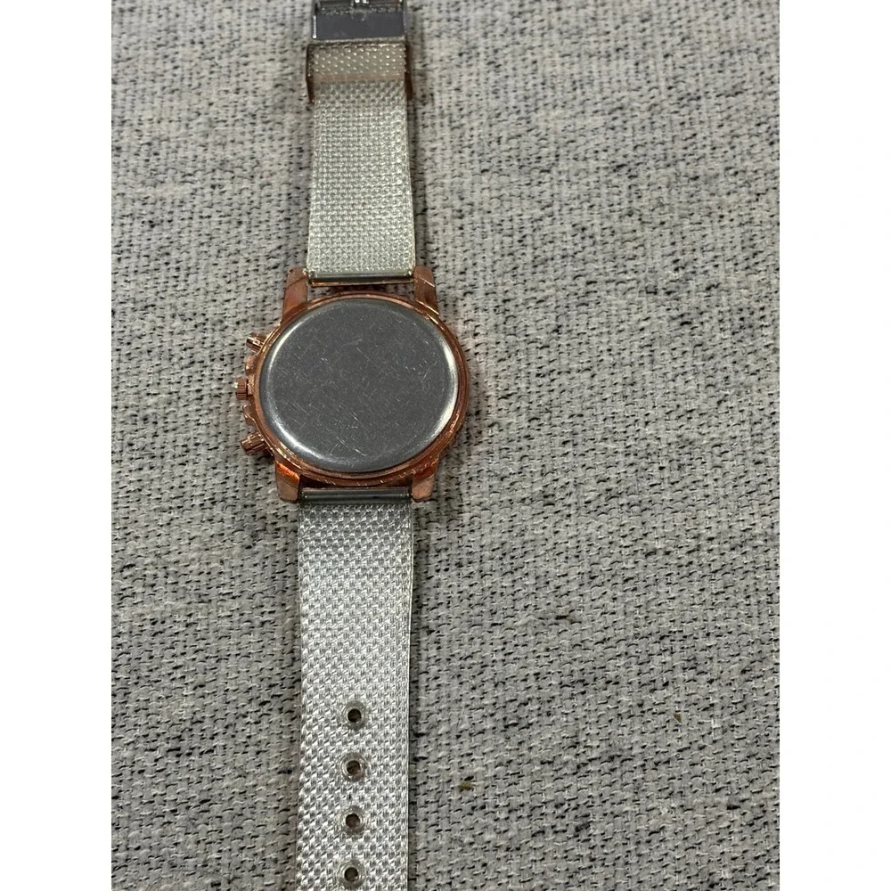 Geneva Women's Watch Rose Gold Tone Silver Dial Quartz Fashion‎ Watch
